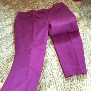 Loft crop pants
