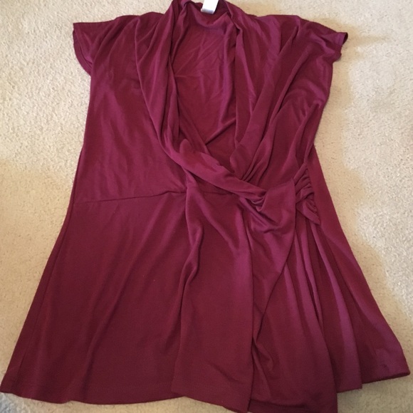 V neck dress shirt