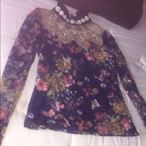 Choker Lace Top