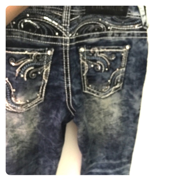 Very cool denim jeans with a Tie Dye feel to them - Picture 1 of 4