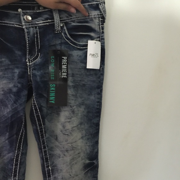 Very cool denim jeans with a Tie Dye feel to them - Picture 2 of 4