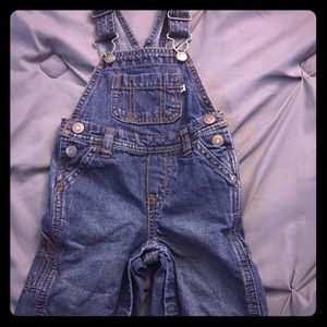 Denim overalls