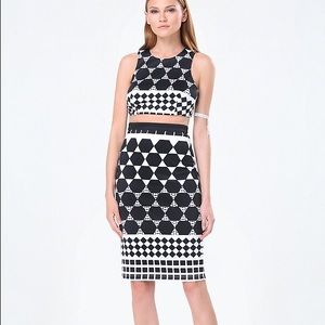 Bebe printscuba dress. brand new.