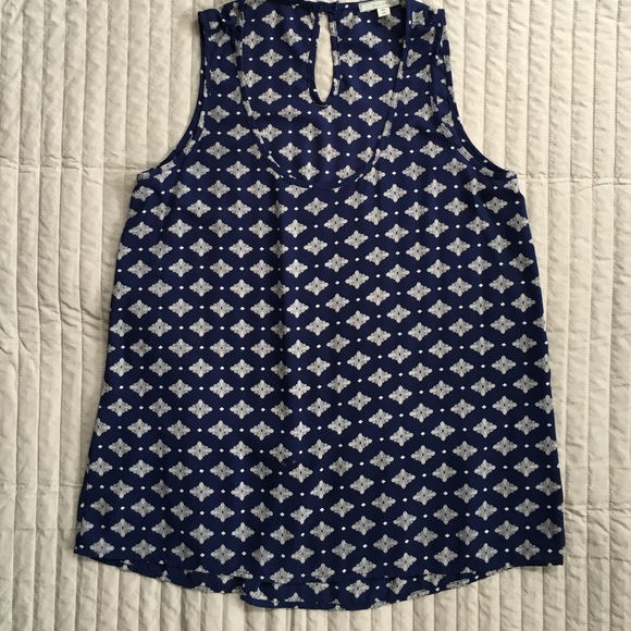 Sleeveless Pleione high low top