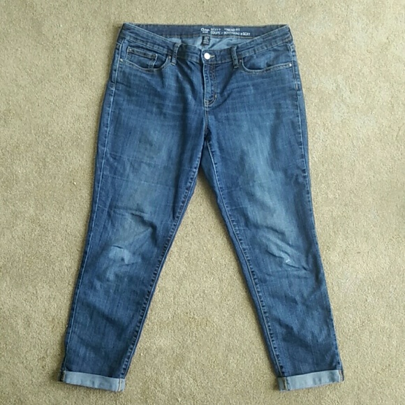 Gap sexy boyfriend ankle jeans