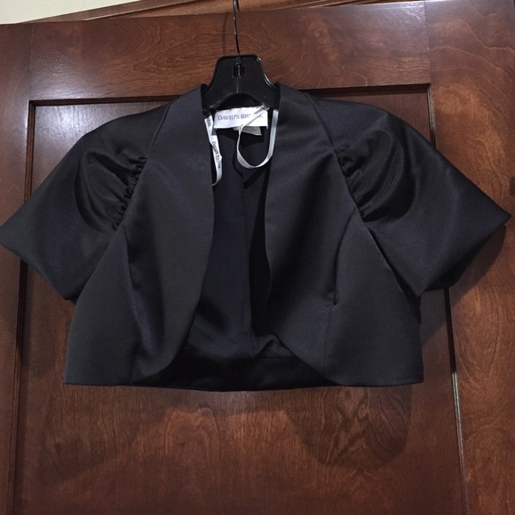 David's Bridal bolero