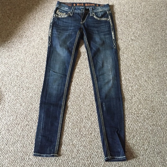Rock revival skinny jeans
