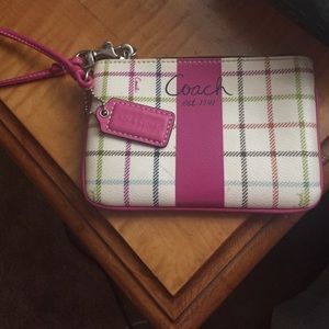 Coach wristlet