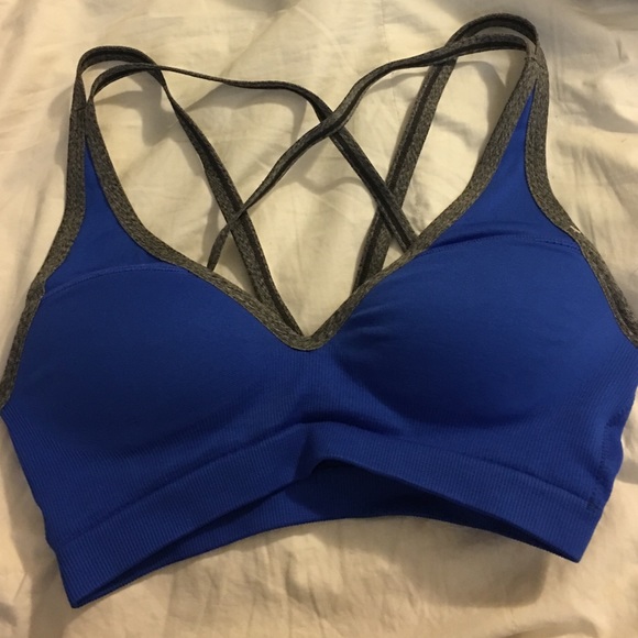 VictoriaS Secret sports bra - Blue and grey