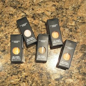 MAC studio nail polishes
