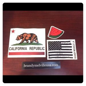 Brandy Melville Computer Stickers