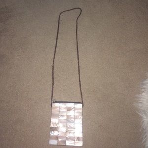Cross body shell bag
