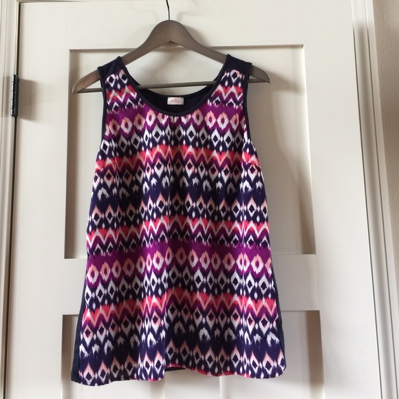 Pixley Stitch Fix brand SzM sleeveless blouse
