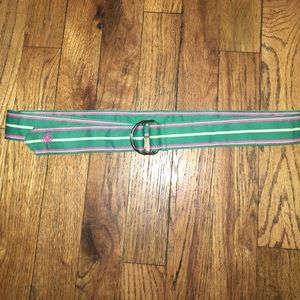 Lilly Pulitzer Ribbon Belt Size Medium