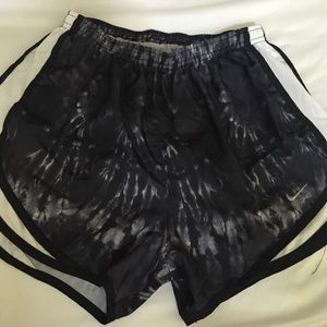 Tie dye print NIKE shorts