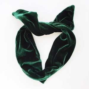 AA Velvet Twist Scarf / Headband