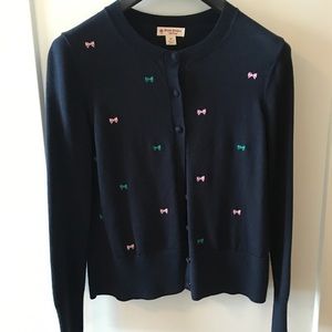 Brooks Brothers Bow Cardigan