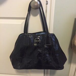 Black coach purse