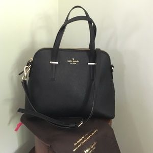 Kate Spade Black Cedar Street Maise Bag