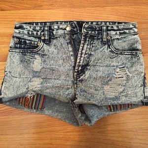 Forever 21 high waisted jean shorts