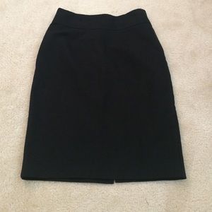 High waisted pencil skirt