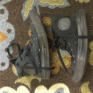 •Black Converse•