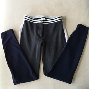 Crewcuts girls size 14 two-toned leggings, EUC