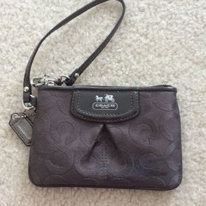 Genuine Coach Wristlet in great condition!