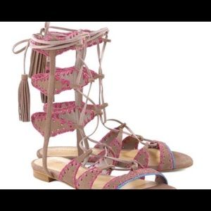 Schutz willow sandals in neutral