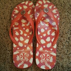 Tory burch flip flops