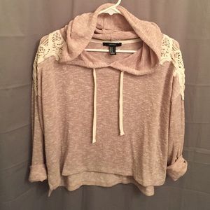 FINAL OFFERS Slouch light weight detailed hoodie