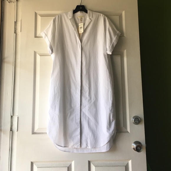 🦋Rag and bone white shirt dress💐