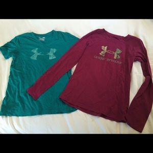 🌸Womens Under Armour shirts🌸 ($15 takes both)