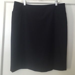 Final Price: Talbots Navy Pencil Skirt