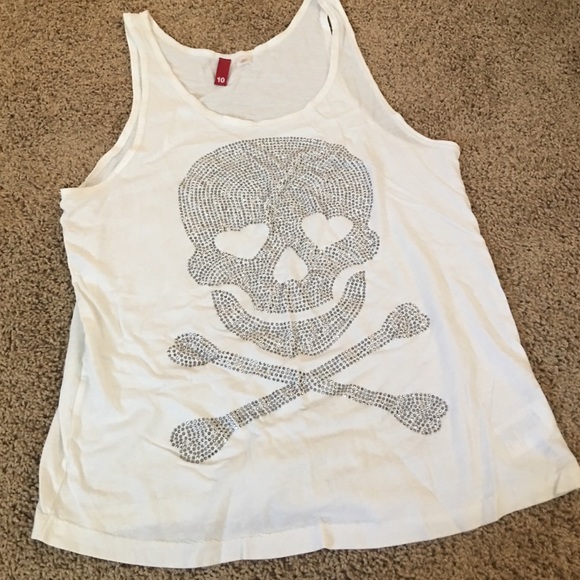 Bling Skull Tank