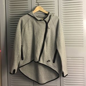 Nike tech high neck hoodie sz M