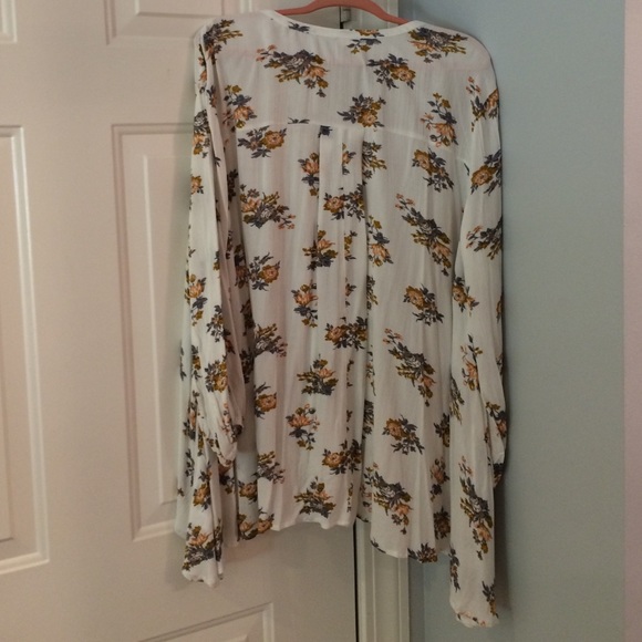 Floral keyhole tunic dress - Picture 3 of 4