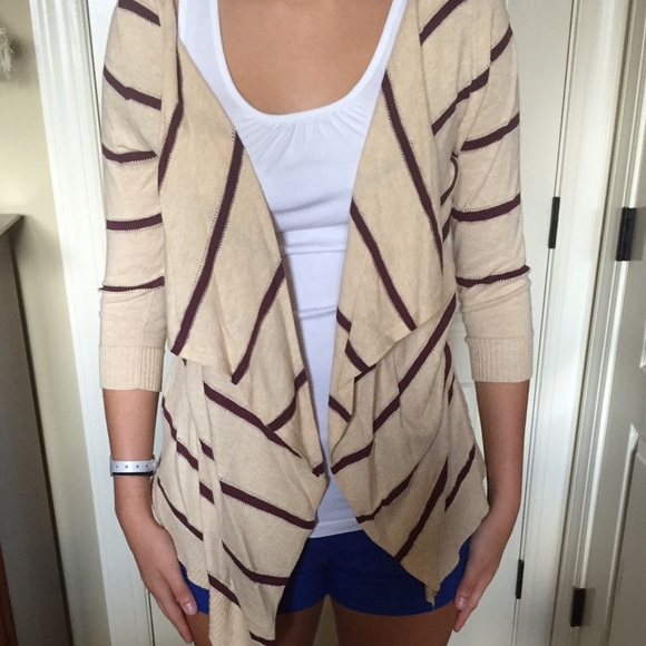 Striped Cardigan