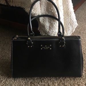 Kate Spade Wellesley Martine Blck 100% Leather Bag