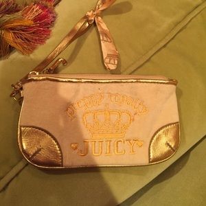 Juicy Couture Gold Wristlet