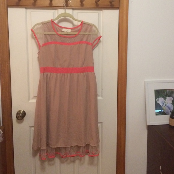 Tan dress