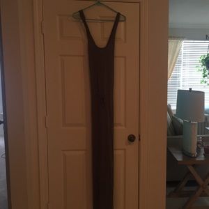 Victoria's Secret Army green maxi dress