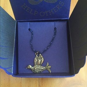 Waxing Poetic dove charm