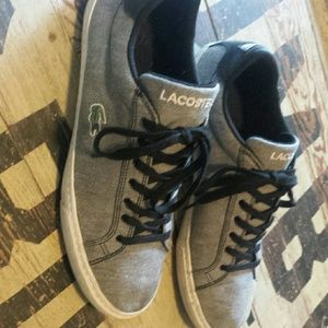 Lacoste casual canvas shoes