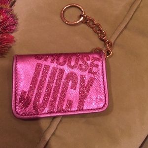 Juicy couture key chain wallet