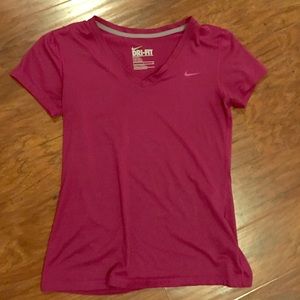 Small Nike shirt DRI-FIT style