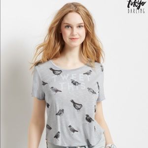 Limited Edition 'Tweet This' shirt/crop