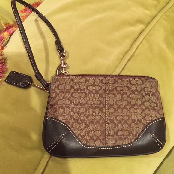 Coach wristlet