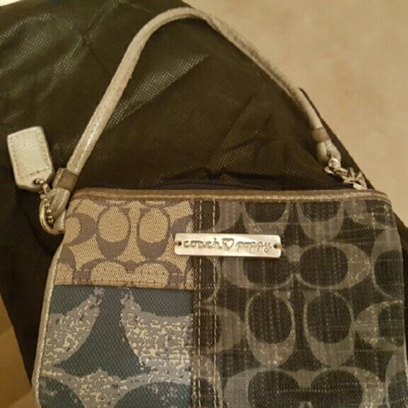 SOLD Coach patch work wristlet - Picture 3 of 3