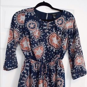 Forever 21 Paisley Print Dress
